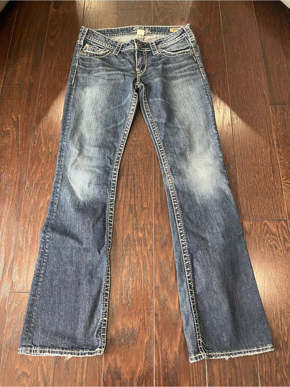Silver Jeans Co. Pioneer Bootcut  Denim Jeans Women 29x33 Blue
